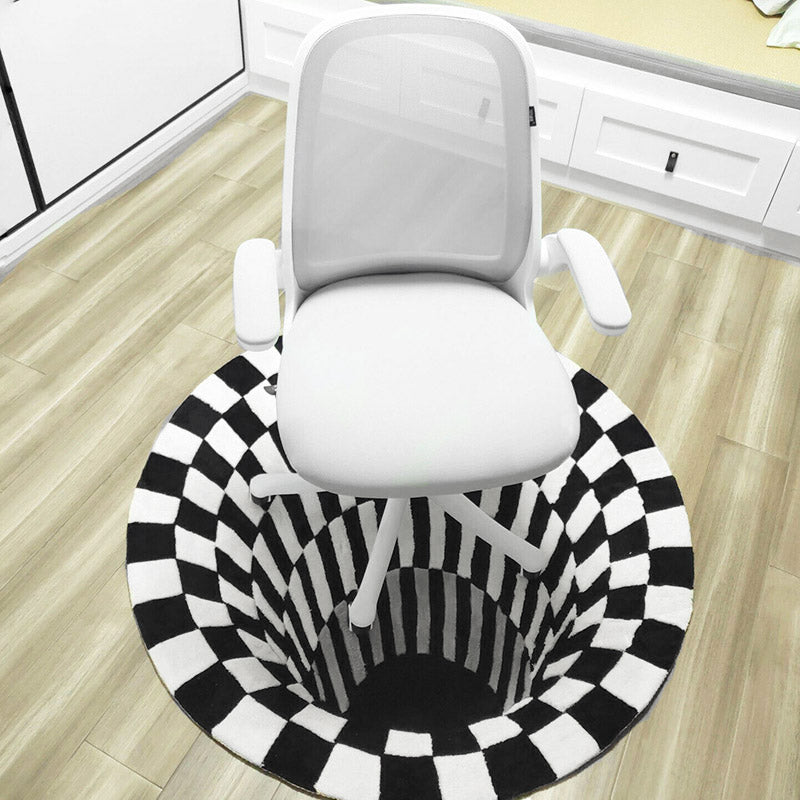 IllusionGlide™ | 3D Vortex Anti-Slip Illusion Rug