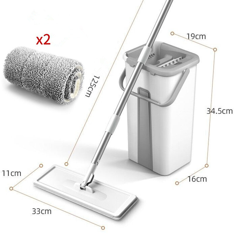 SqueezeClean™ | Magic Mop Floor Squeeze with Bucket