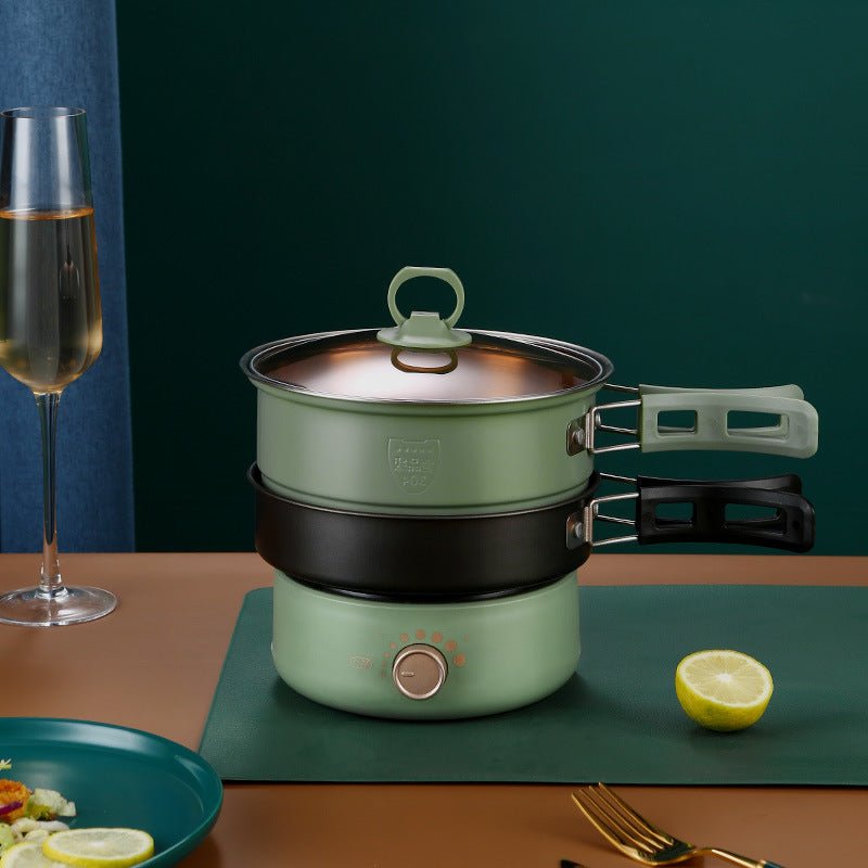 FoldCook™ | Portable Folding Electric Cooking Steamer Cooker