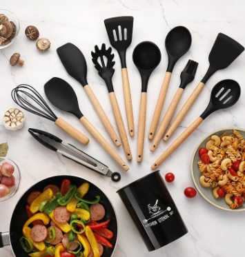FlexiCook™ | Silicone Kitchenware Cooking Utensils Set