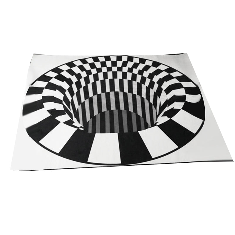 IllusionGlide™ | 3D Vortex Anti-Slip Illusion Rug