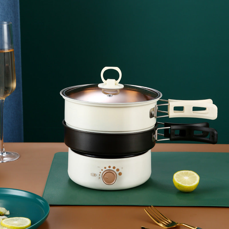 FoldCook™ | Portable Folding Electric Cooking Steamer Cooker